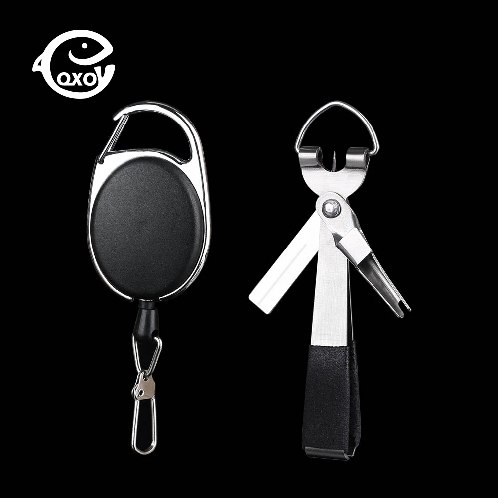 

QXO Fishing Tools Line Winder Knot Tool Fast Tie Nail Signal Goods For Fishing Quick Connector Picker Lure Method Feeder Scissor