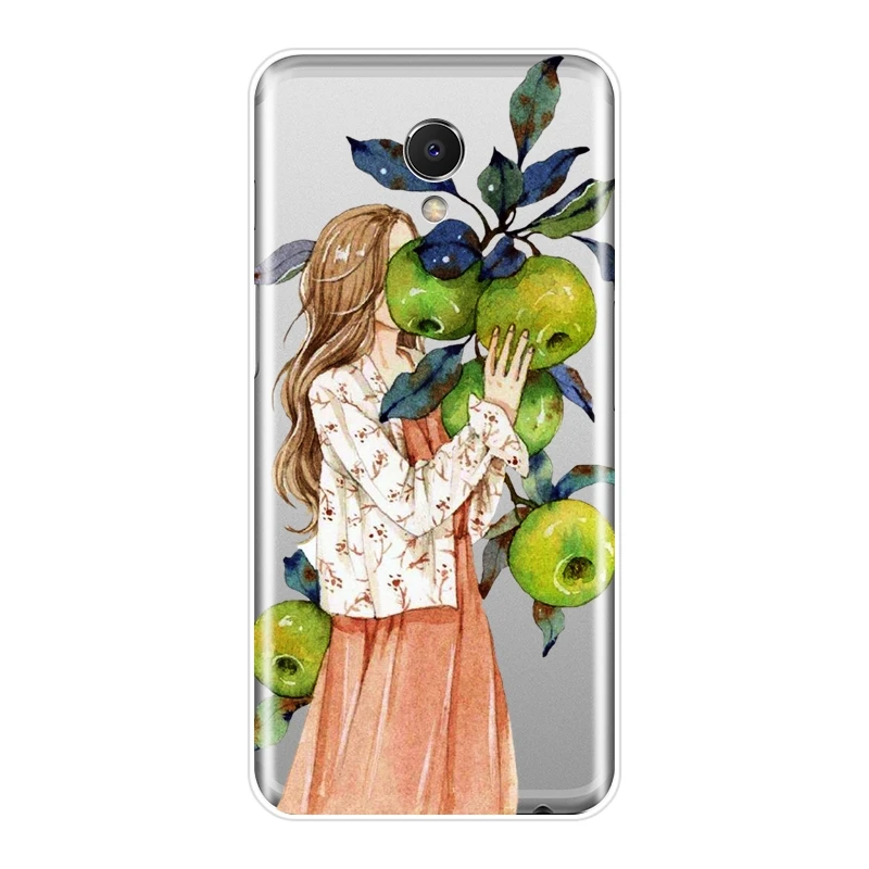 Силиконовый чехол для телефона Meizu M2 M3 M5 M6 Note мягкий чехол-накладка с изображением