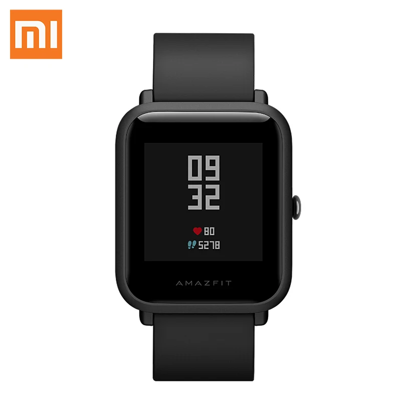 Английская версия Xiaomi Huami Amazfit Bip Pace Youth Смарт часы Mi Fit 1 28 &quotэкран 32g Ультра легкие