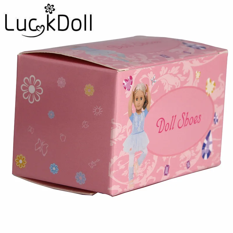 5 шт. розовый складывая Подарочная коробка подходит 1/3 Bjd18 дюймов Американский 43