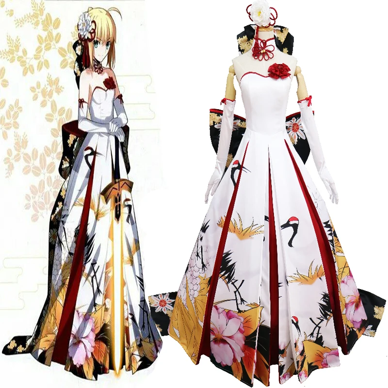 

Игра судьбы большой заказ косплей костюмы Arutoria Pendoragon Косплей сабля Платье для косплея Новый стиль Хэллоуин вечерние FGO женское платье