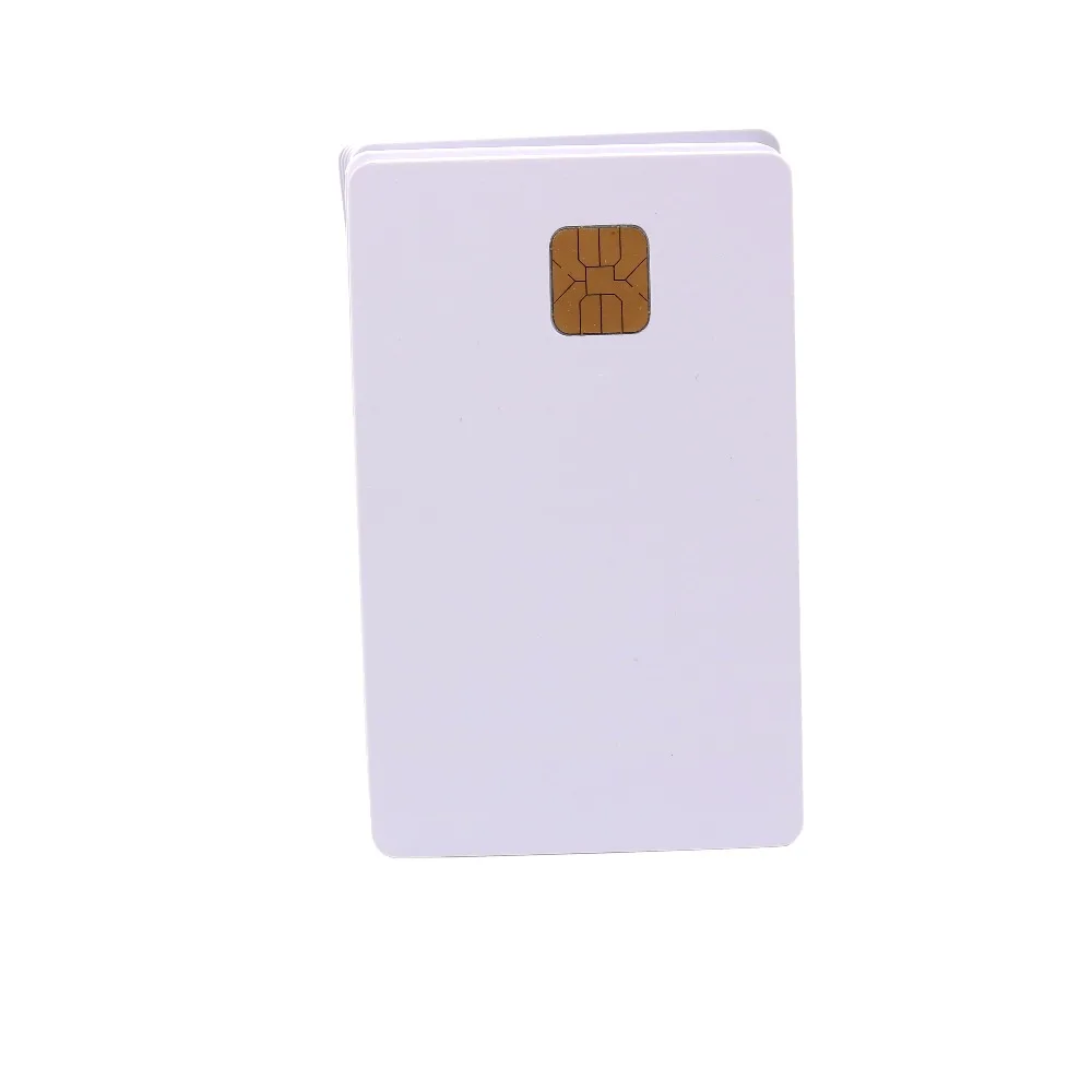 Пустые ПВХ контактные карты IC Chip смарт SLE 4428 1 шт.|smart ic card|ic cardsle |