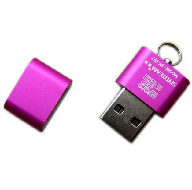 Высокое качество высокоскоростной мини USB 2 0 Micro SD TF T-Flash кардридер адаптер тонкий