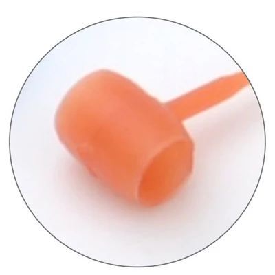 3 - Orange 500 шт/партия, пластиковый шнур, бирки для одежды, шнуры/уплотнения, 12 цветов, одежда, свинг, бирка, печать,, уплотнение-005 - Цвет: 3 - Orange