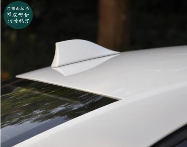 Автостайлинг Акулий плавник автомобильные радионаклейки для Renault Captur Kaptur Clio 3 4