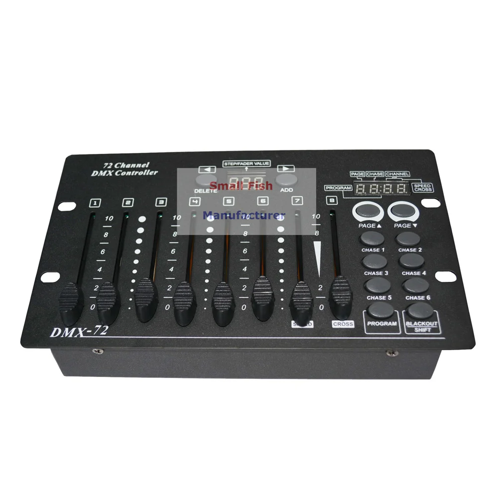 Portable 72 Channel DMX Controller DJ Equipment 512 Console Stage Lighting For LED Par Moving Head Spotlights | Освещение