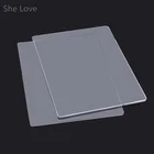 Пластина для рукоделия Chzimade 3 мм 5 мм, прочная сменная пластина для высечки, тиснения, скрапбукинга