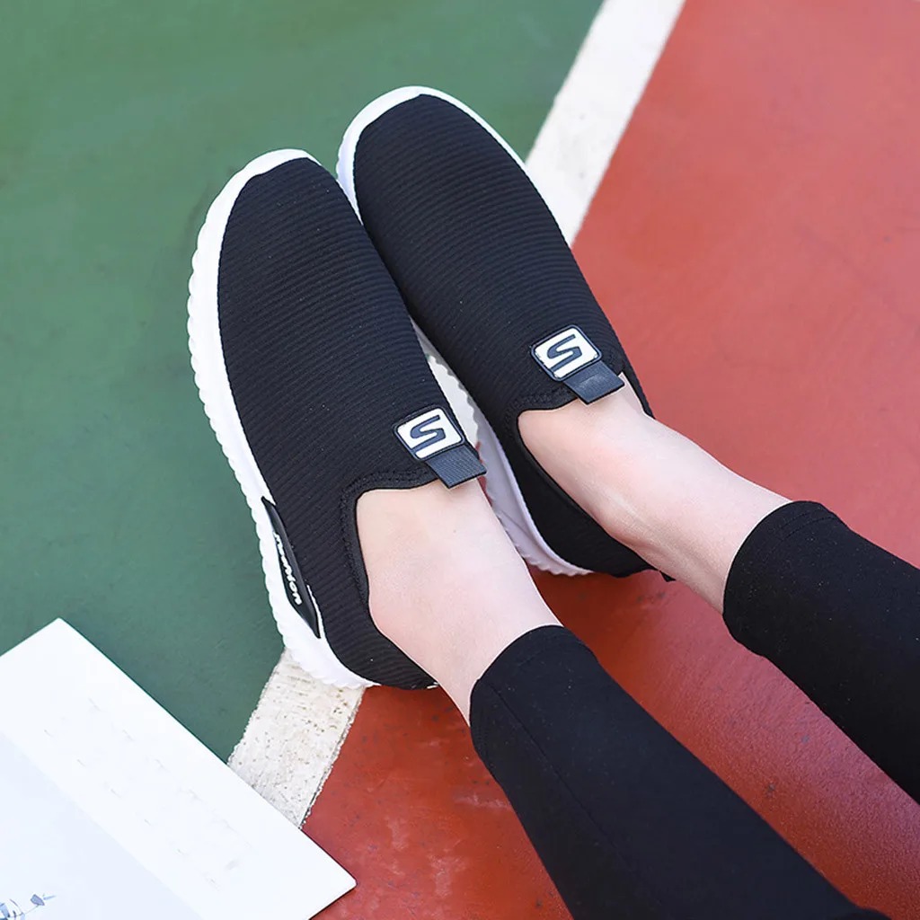 Woman Casual Shoes Breathable Sneakers Women New Arrivals Fashion Mesh Shallow Low Comfort Zapatillas#3 | Обувь