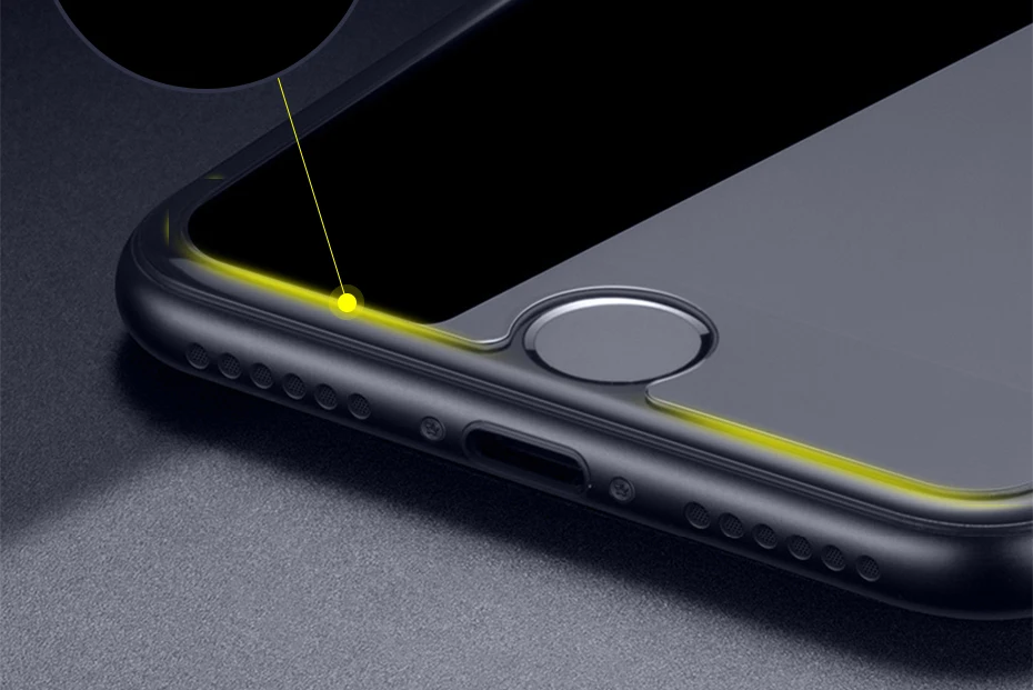 CHYI прозрачное стекло для iphone 7 8 6S Защита экрана олеофобное покрытие 9H Анти-взрыв закаленное стекло для iphone 8 Plus стекло