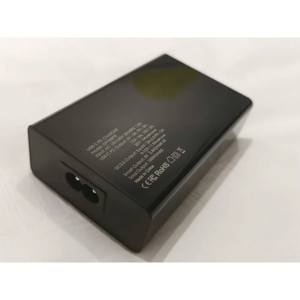 Max 100W USB C PD charger With 60W For Macbook air/pro 13inch Lenovo hp dell asus huawei matebook xiaomi book etc | Электроника