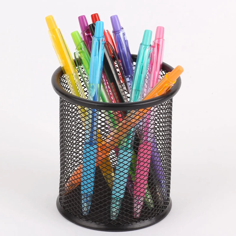 Ручка шариковая разноцветная 10 шт. | Канцтовары для офиса и дома