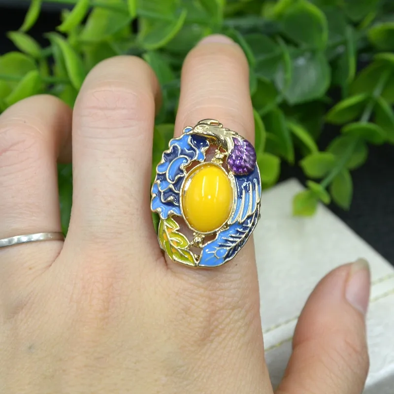Кольца для женщин искусственные украшения с пчелиным воском Bague femme Трендовое