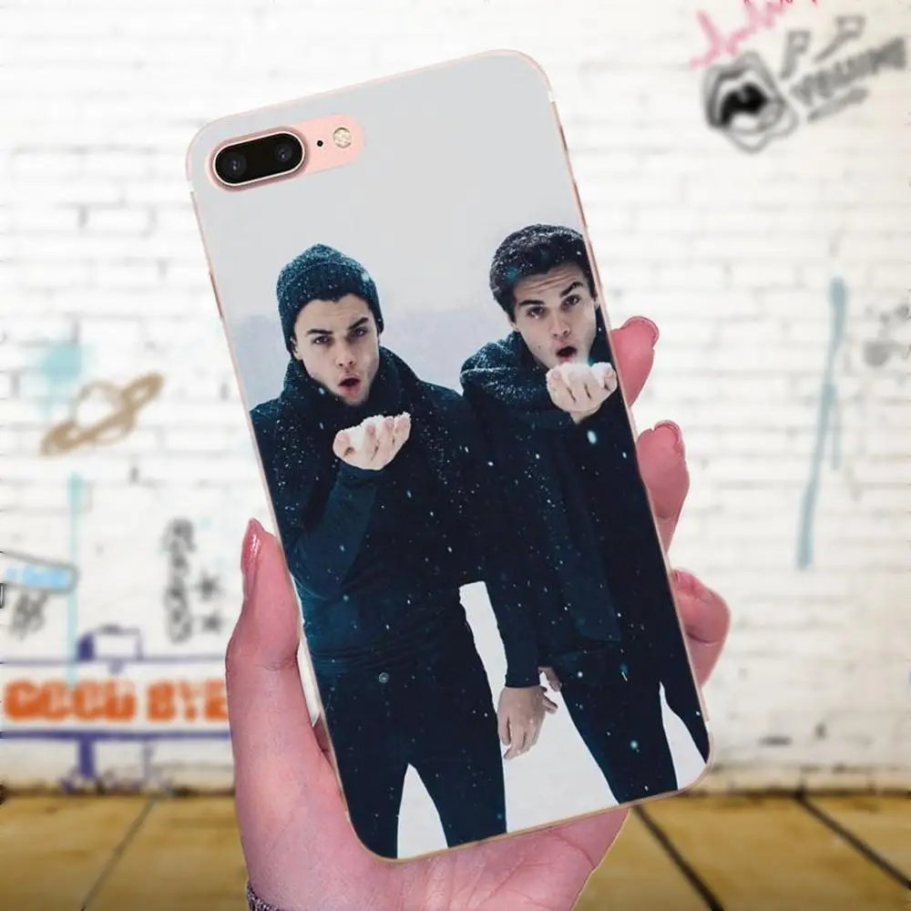 Dolan Twins Grayson Ethan Colorful Soft Custom Design For Galaxy J1 J2 J3 J330 J4 J5 J6 J7 J730 J8 2015 2016 2017 2018 mini Pro | Мобильные