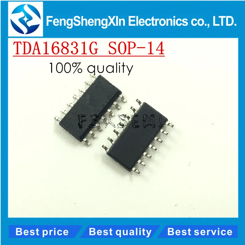 

10pcs/lot TDA16831 TDA16831G SOP14 Off-line SMPS Controller with 600 V Sense CoolMOS on Board IC