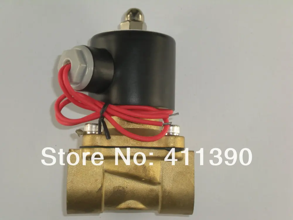 Электромагнитный клапан 1 &quot 220 В вода дизельное топливо нормально закрытый AC220