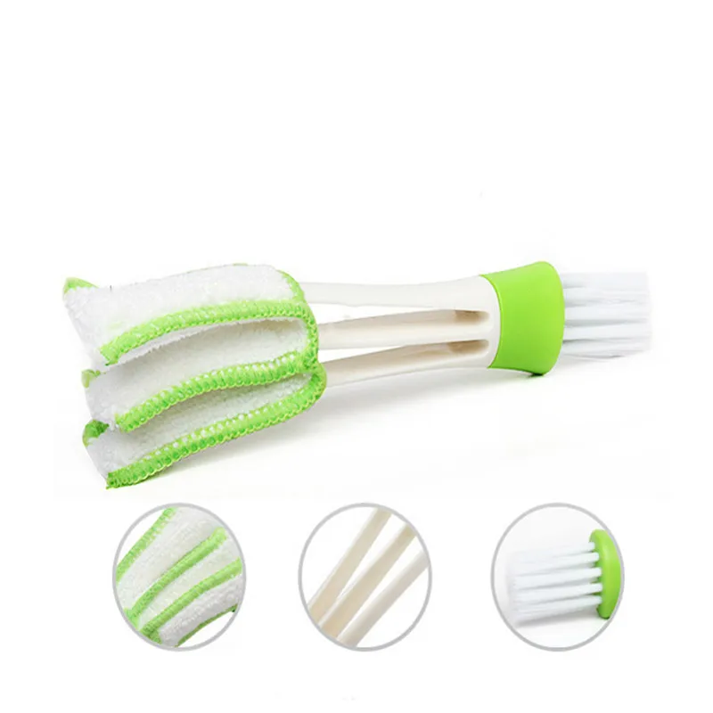 TOSPRA Portable Double Ended Car Cleaning Accessories For Auto Air Conditioner Vent Slit Blinds Cleaner Brush Styling Tools | Автомобили и