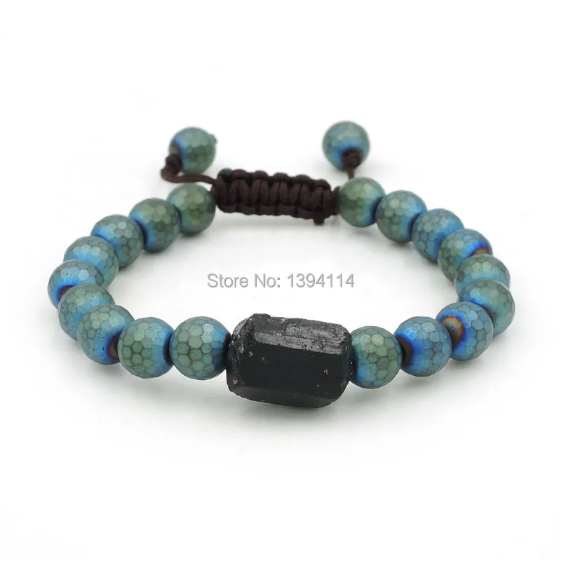 Титановые серебряные r/бронзовые граненые Матовые Круглые бусины из гематита и