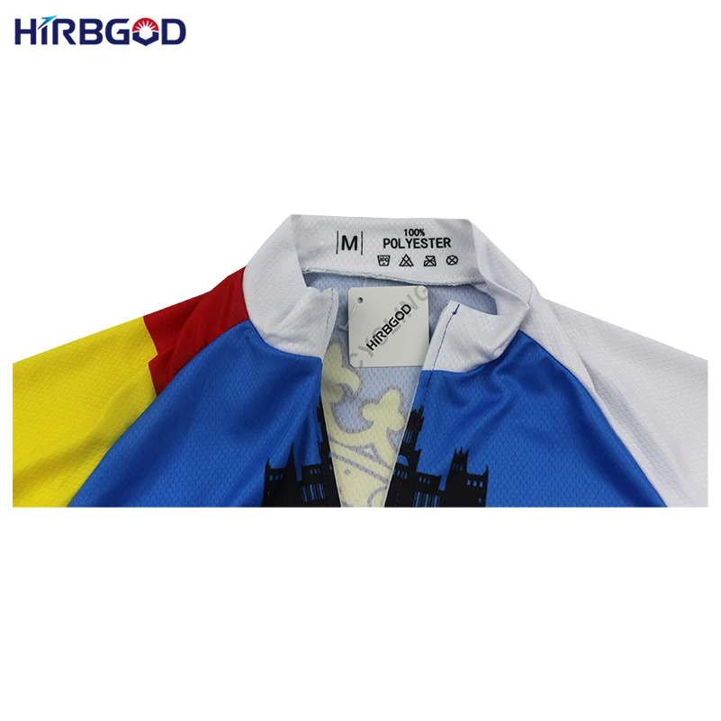 HIRBGOD Для Мужчин Мультфильм Мадрид принт рубашки с рисунком велосипеда для
