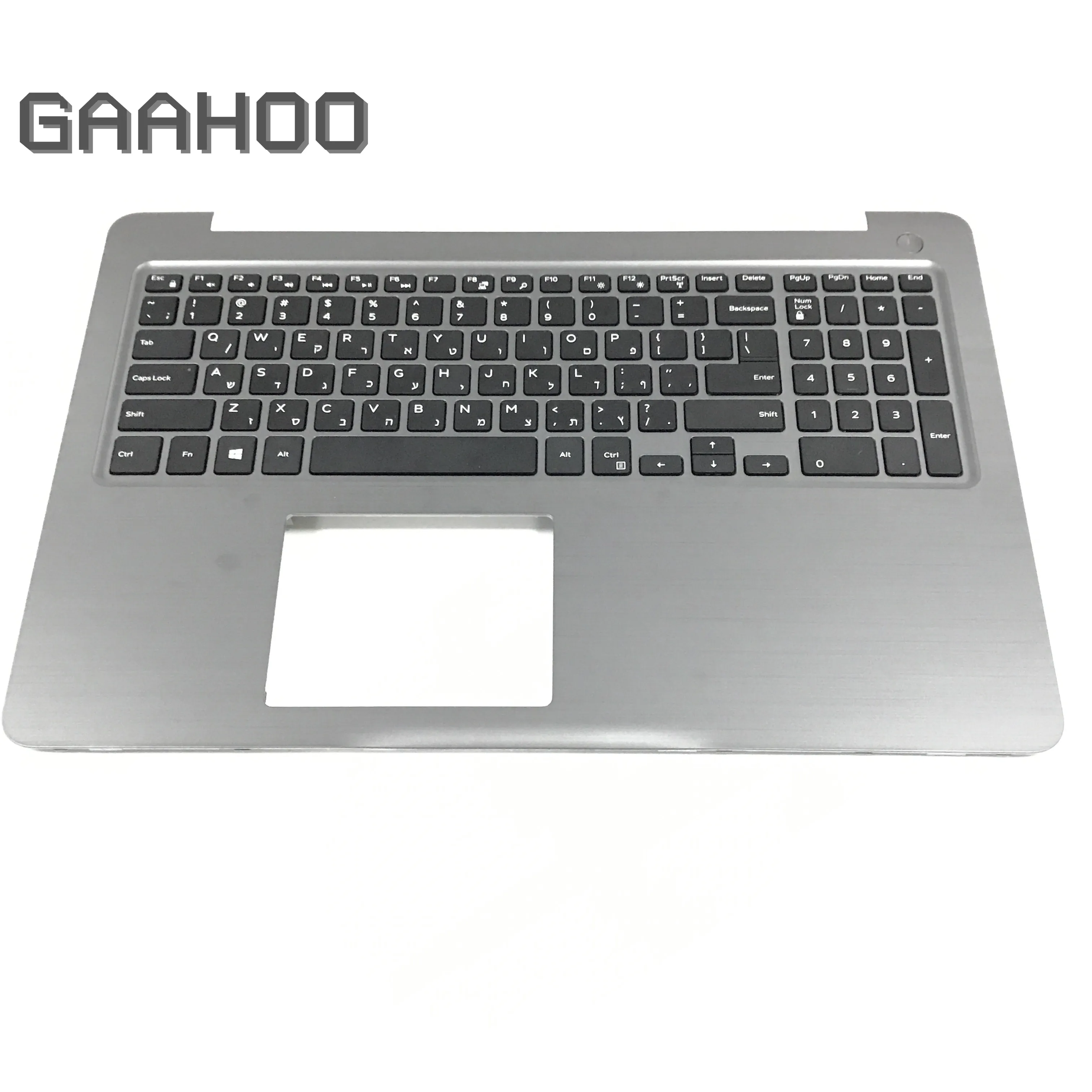 

Фирменная Новинка, Оригинальная клавиатура HEB для ноутбука DELL INSPIRON15-5000 5565 5567, клавиатура в сборе с подсветкой, серый цвет