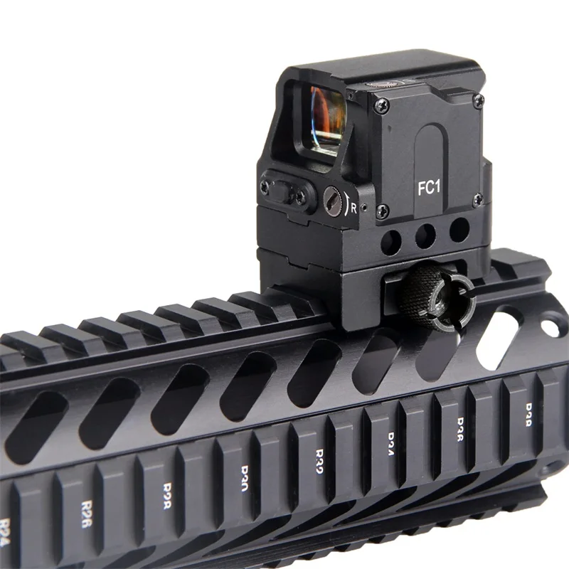 

FC1 2MOA Red Dot Sight Scope Collimated Prismatic Reflex Sight fit 20mm Rail for Hunting Airsoft HT5-0041