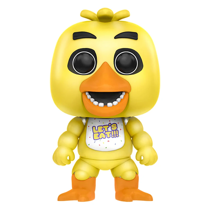 Chica 10 шт. Five Nights At Freddy's Toys ПВХ Фигурки FNAF Бонни и Чика Фокси Funtime Фредди фазмедведь кукла кошмар медведь куклы - Цвет: Chica