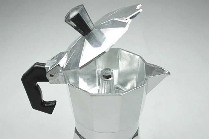 Практичный Moka Кофе горшок Алюминий Кофе производитель прочный Moka Cafeteira Кофеварка горшок 50/100/150/300/450/600 мл