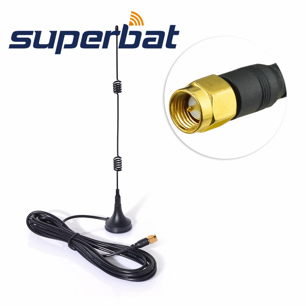 Superbat 2 4 ГГц Wi Fi усилитель сигнала WLAN Antenna разъем SMA 7dBi Wireless 5X Range Extender|booster antenna|signal