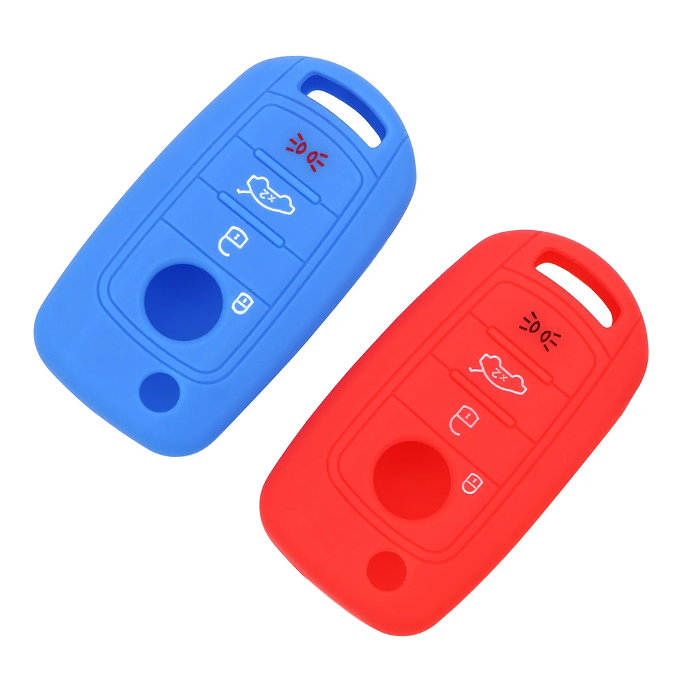 Купить 2 отправить один силиконовый резиновый автомобильный ключ крышка