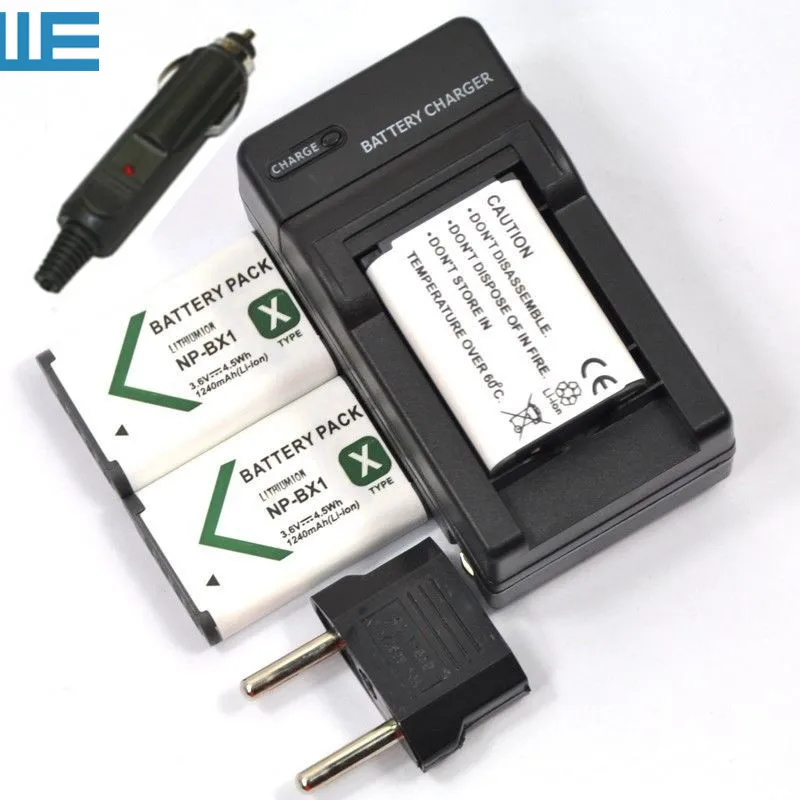 Аккумулятор NPBX1 BX1 + зарядное устройство для Sony Cyber-shot RX1 RX100 WX300 WX350 HX300 HX50V NP-BX1 AS200V CX240