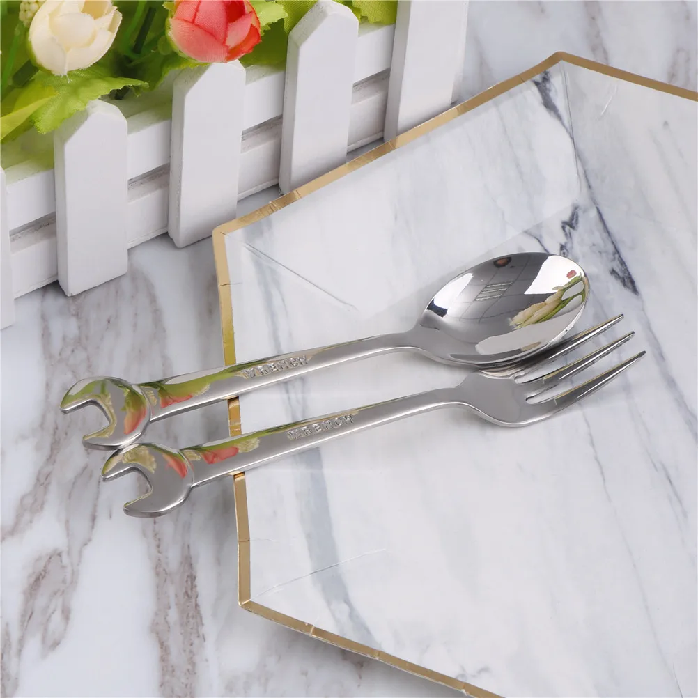 1 шт. творческий в форме гаечного ключа Набор посуды для дома Кухня