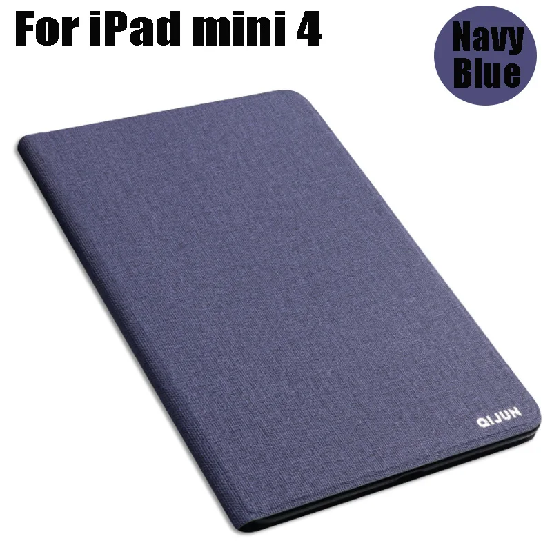 IPad Mini 4 QIJUN Coque для Apple Ipad Mini 1 2 3 4 5() чехол бизнес чехол для планшета Fundas кожаный для Ipad Mini 1 2 3 4 5 Чехол - Цвет: IPad Mini 4