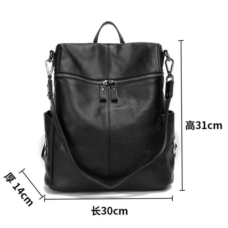 Fashion Women Genuine Leather Elegant atmosphere Black/Blue/Wine red Simple Style Shoulder bag Free Shipping. |