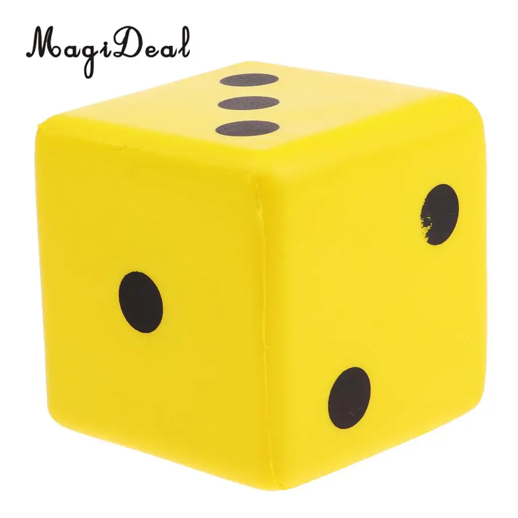 Детские игрушки MagiDeal губчатые игральные кости из пенопласта для математики
