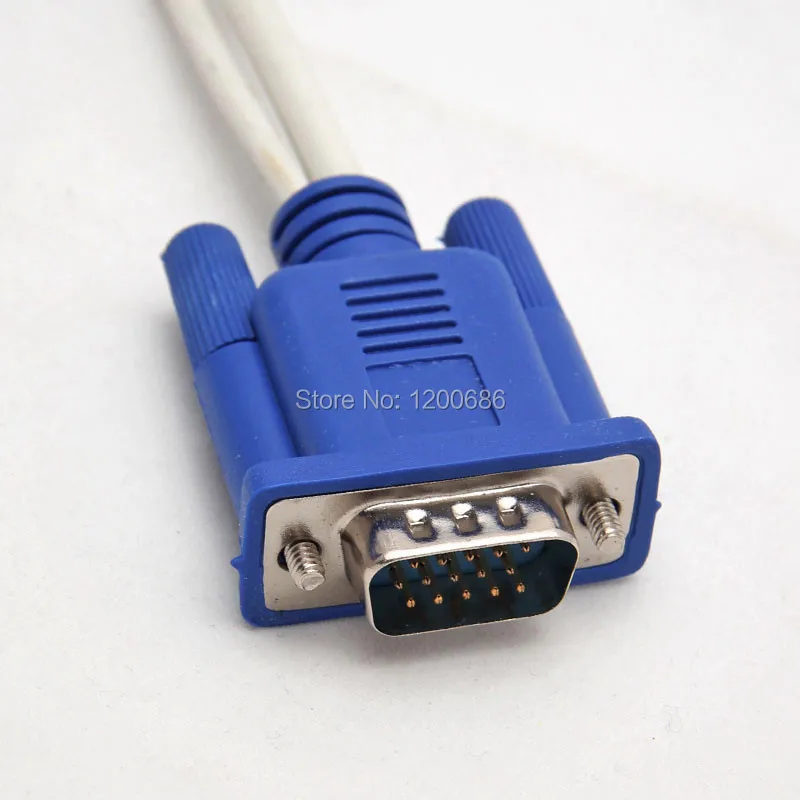 15 Pin Sub D VGA SVGA к RCA s видео адаптер конвертер кабель|svga svga|svga to svgasvga vga |