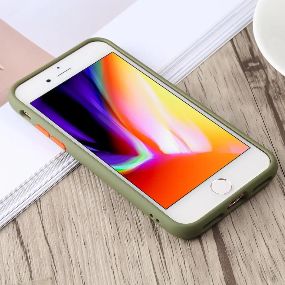 Чехол для iPhone 7 и 8 Plus TPU + PC | Мобильные телефоны аксессуары