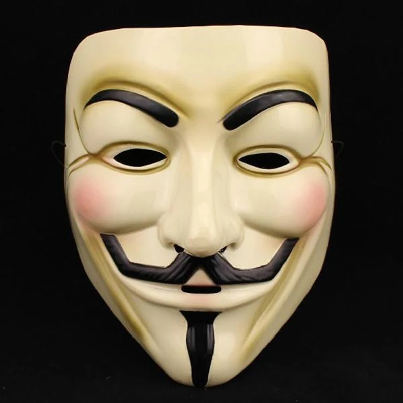 5 шт Горячая вечерние маски V для вендетты маска аноним Guy Fawkes маскарадный аксессуар для костюма для взрослых косплей маски для вечеринки