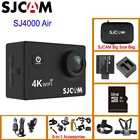 Full HD Экшн-камера SJCAM SJ4000 AIR, 4K, 30fps, чипсет Allwinner, 4K, Wi-Fi, Спортивная цифровая мини-камера для шлема 2,0 дюйма, водонепроницаемая Спортивная Цифровая видеокамера для шлема