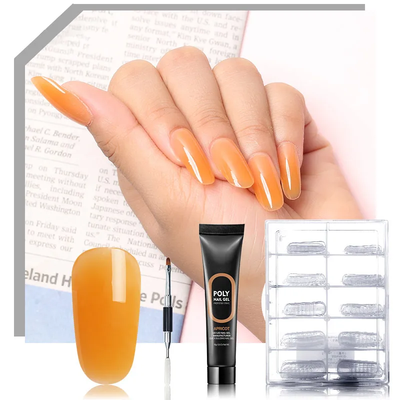 3Pcs Set Моделирующий УФ-гель для ногтей, розовый цвет, светодиодный дизайн ногтей в домашних условиях - Цвет: 3Pcs Set