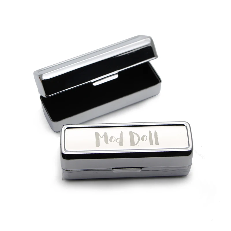 Персонализированные Чехлы для губной помады Бесплатный держатель с гравировкой