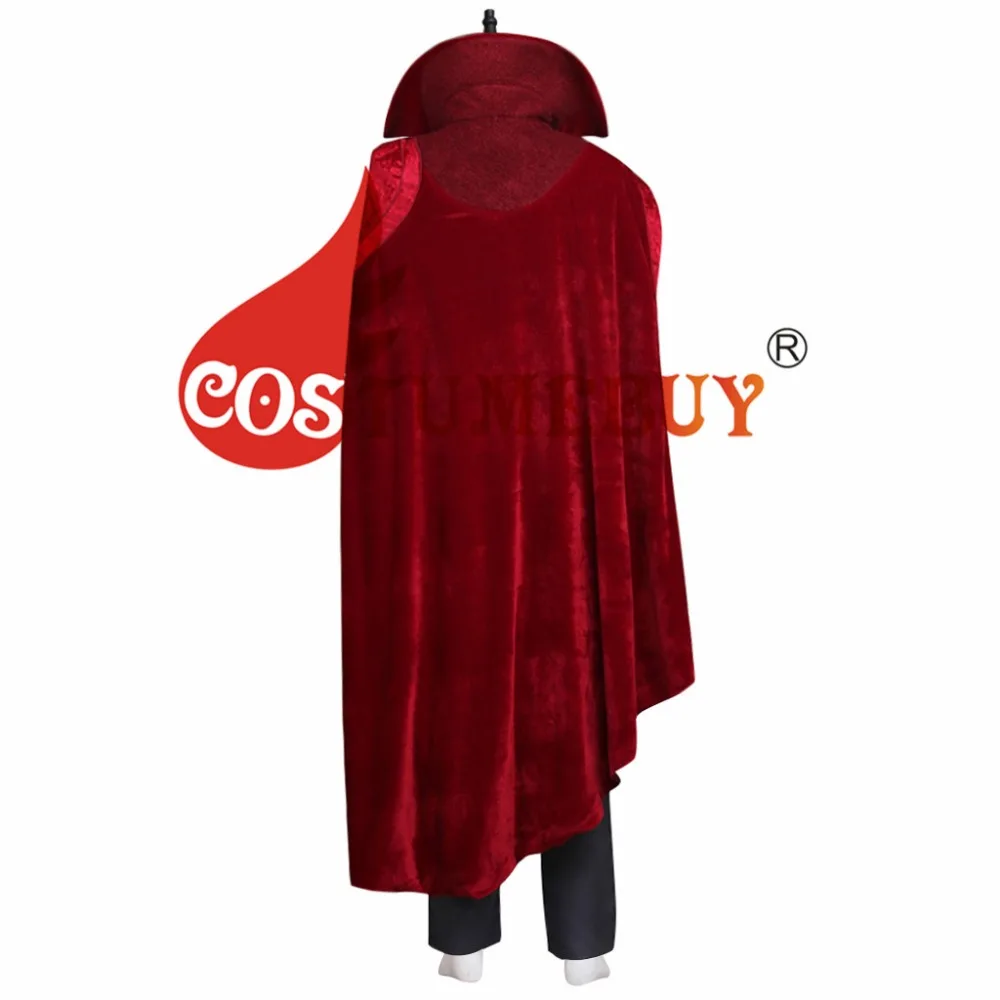 CostumeBuy костюм Доктора Стрэнджа Детское пальто-жакет для косплея доктор Стив красный плащ халат накидка Косплей Хэллоуин Вечерние наряды