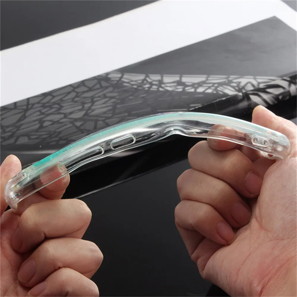 soft TPU Liquid Case For Funda Samsung Galaxy J5 2018 Transparent Dynamic Quicksand sFor Phone Cover |