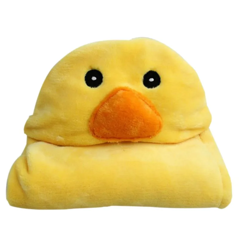 

Infant Kids Baby Bath Towel Soft Flannel Animal Shape Hooded Blanket Bathrobe