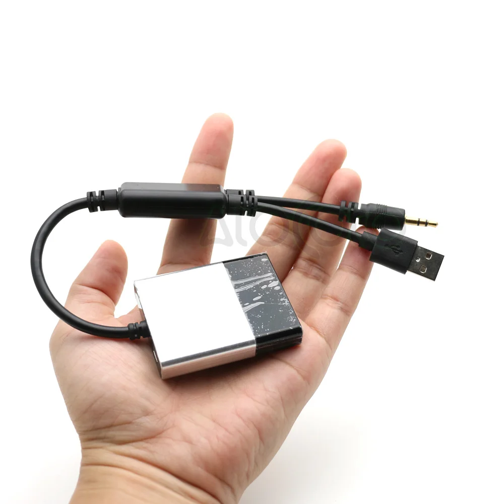 Комплект для автомобиля AtoCoto Bluetooth приемник 3 5 мм с интерфейсом AUX и USB Кабельный