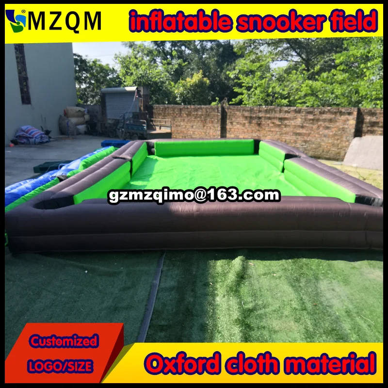 

Commercial Durable Inflatable Snooker Football Filed For Team Building
