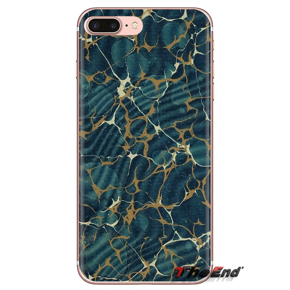 Silicone Cases Cover For Huawei Nova 2 3 2i 3i Y6 Y7 Y9 Prime Pro GR3 GR5 2017 2018 2019 Y5II Y6II Watercolor Marble tiles stone |