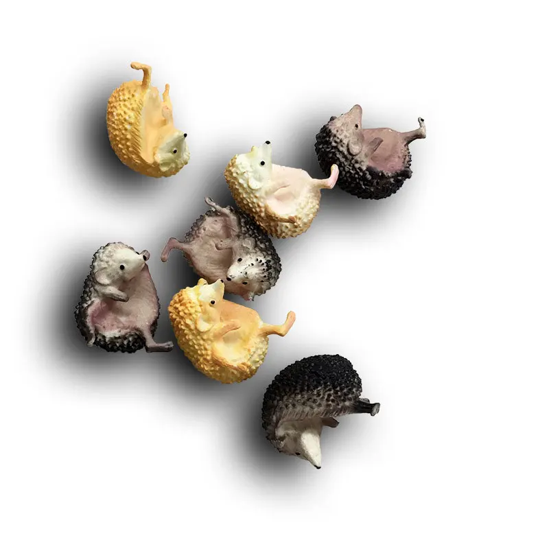 5 шт. фигурка ежика крутая игрушка экшн-фигурка чашка чай петь ПВХ животное модель