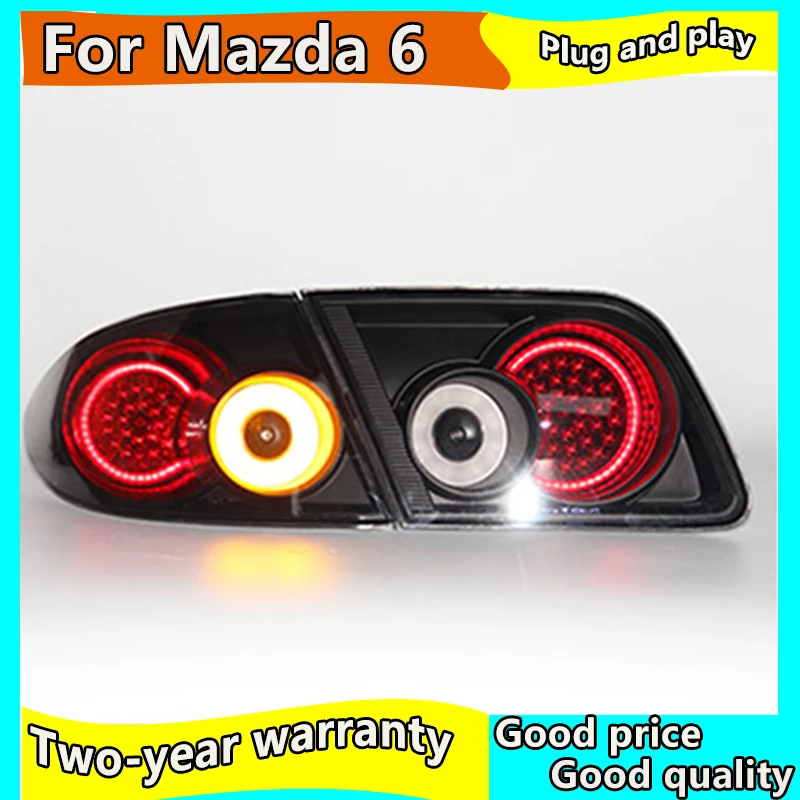 Автомобильный Стайлинг для Mazda 6 LED светильник s 2003-2013 Mazda6 светодиодный фонарь