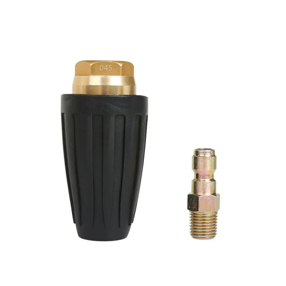 Nozzle030 Насадка для мытья турбо-головки, вращающаяся турбо-насадка, быстрое подключение, мойка высокого давления, аксессуар для уборки, 360 градусов, турбо-насадка@ 30 - Цвет: Nozzle030