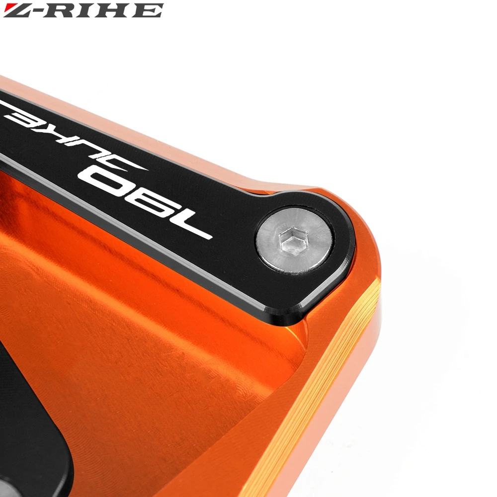 Для KTM Duke790- подножка боковая подставка для мотоцикла ножная боковая подножка увеличенная пластина опорная накладка DUKE 790 логотип