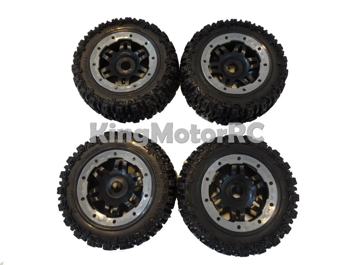 King Motor T1000 GT Pioneer Knobby комплект колес из 4 для HPI Baja 5T 5SC 5ive T Бесплатная доставка